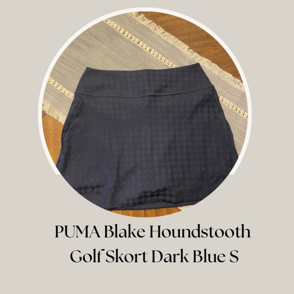 PUMA Blake Houndstooth Golf Skort NWT S